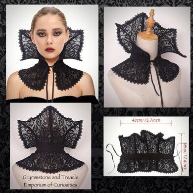 Tamora Gothic Vampire Collar - one size fits most