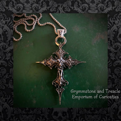 Gothic Crucifix Pendant