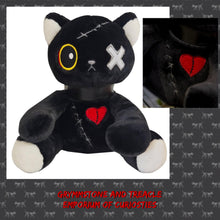 Pussy-fur Plush Goth Cat