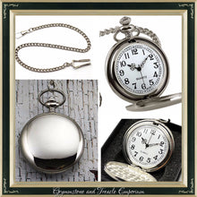 Fob Watch with Fob Chain