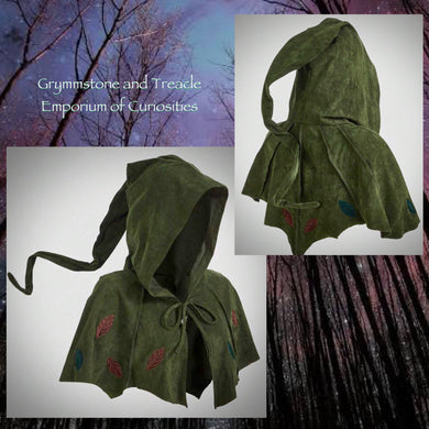 Night Forest Elfling Capelet - One Size Fits Most