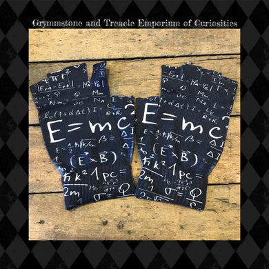 Knitted Fingerless Gloves - For Science!
