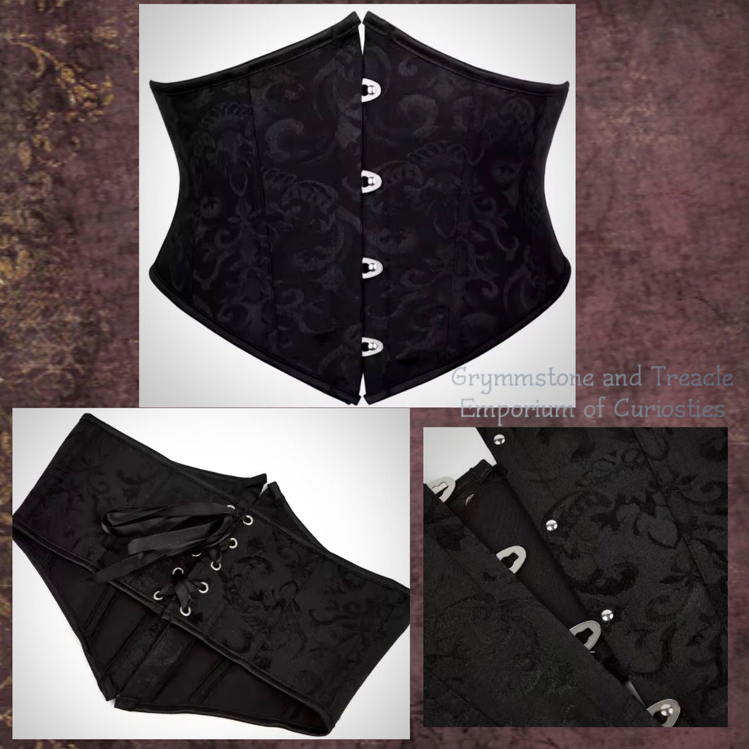 Darkling Brocade Corset Cincher