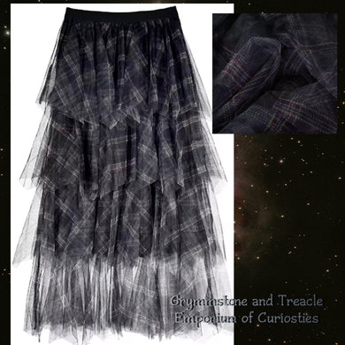 Sidonie Asymmetrical Handkerchief Hem Midi Skirt - Size 12 to 16