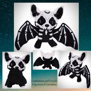 Edward the Skelebat Plushy