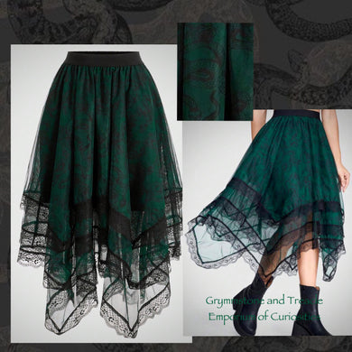 Medusa Handkerchief Hem Skirt - Size 8 to 14