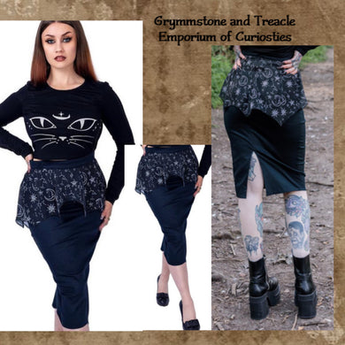 Peplum Pencil Skirt - Size 10