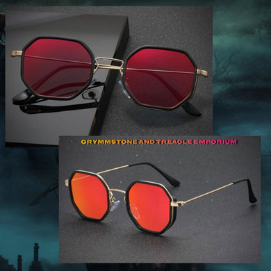 Shadowhunter Red Mirrored Sunglasses