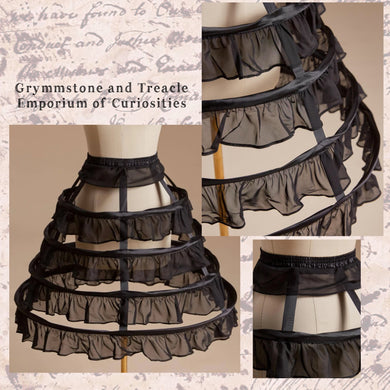 “Birdcage” Hoop Skirt - Size 10 to 12