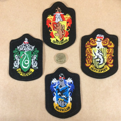 Hogwarts House Crest Patches