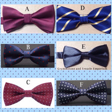 Bow Ties - Vintage Style with Polka Dots, Stripes, or in Satin for Art Deco, Steampunk, Victorian and Cosplay