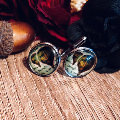 Cufflinks - Steampunk and Gothic Themed