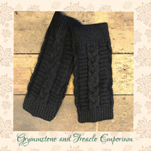 Knitted Fingerless Gloves