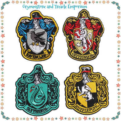 Hogwarts Ornate House Crests
