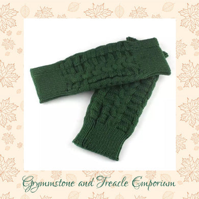 Knitted Fingerless Gloves