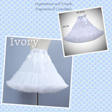 Short Tutu Ruffle Vintage Style Petticoats - Size 12 to 18