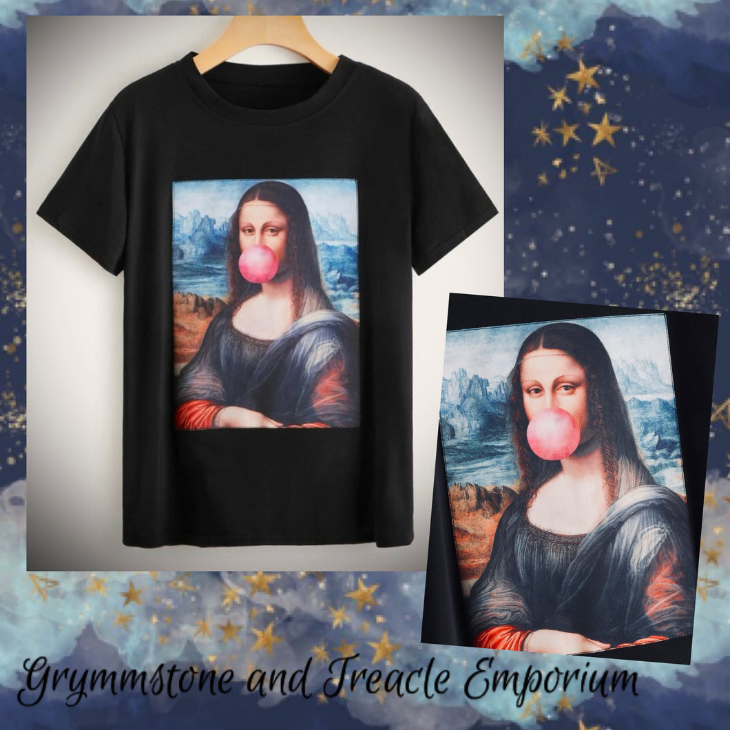 Mona Lisa Bubblegum Pop T-Shirt