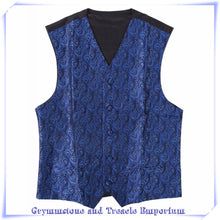 Waistcoat - Blue Baroque