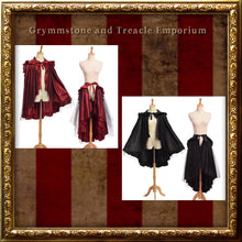 Taffeta and Tulle Tie-On Bustle Skirt and Cape