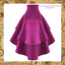 Ruffle Corset-Laced Skirt