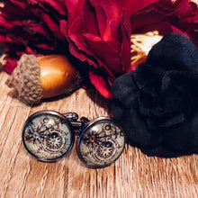 Cufflinks - Steampunk and Gothic Themed