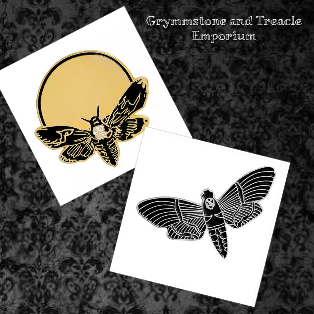 Death Moth Brooches/Pin