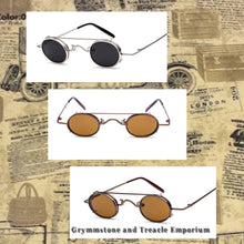 Victorian Style Sunglasses with Double Lenses