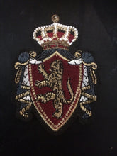 Embroidered Crest Iron-On Patches.