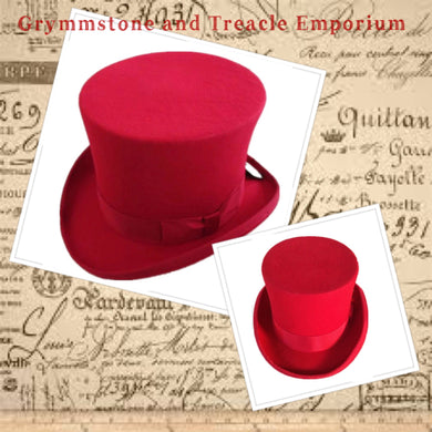 Red Top Hat - 59cm